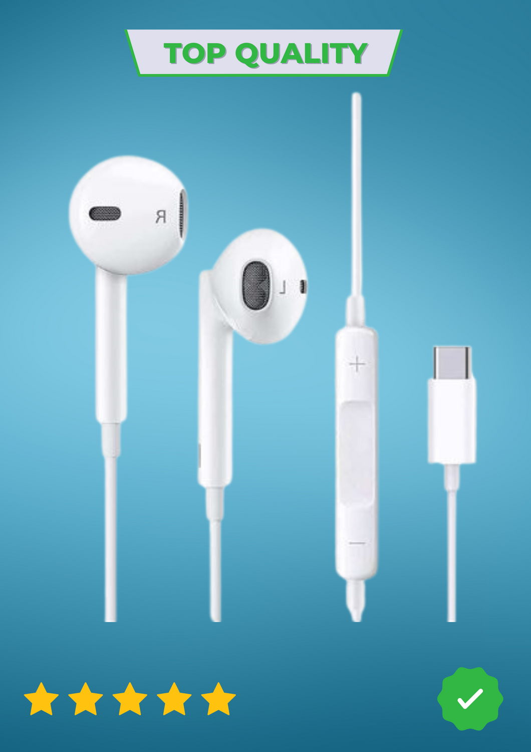 iPhone TYPE C earphone